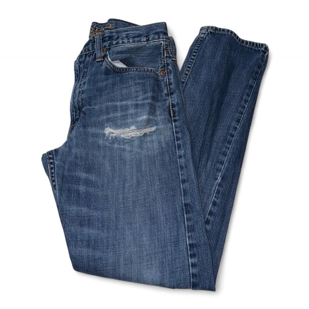 American Eagle Outfitters Men's Blue Slim Straight Jeans